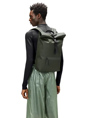 Велосипедный рюкзак Rains Rolltop Rucksack-green