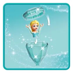 LEGO 43199 Disney Dziedziniec zamku Elsy
