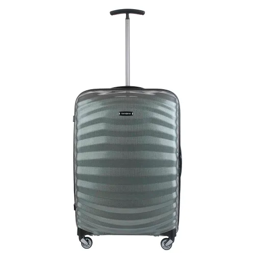 Средний чемодан Samsonite Lite-Shock - Metallic green