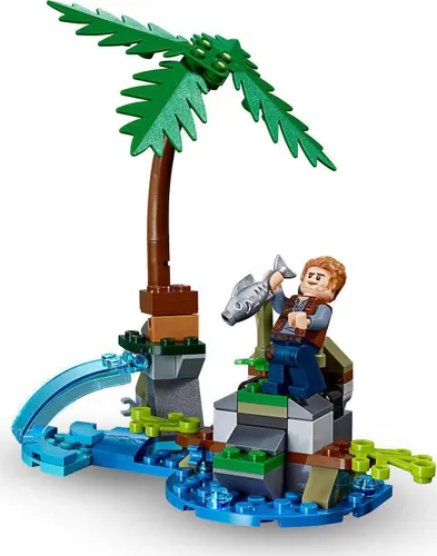 Конструктор Lego Jurassic World столкновение с бариониксом: охота за сокровищами (75935)