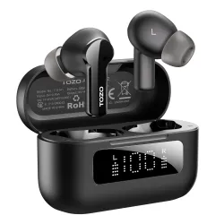 Słuchawki bezprzewodowe Tozo AeroSound2 Dokanałowe Bluetooth 5.3 Czarny