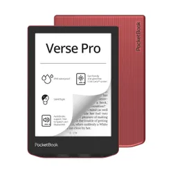 Czytnik E-booków Pocketbook Verse Pro - 6" - 16GB - WiFi - czerwony