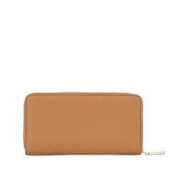 Женский кошелек Calvin Klein CK Must Lg с / A Wallet с Slip K60k610949 Brown Sugar GA5