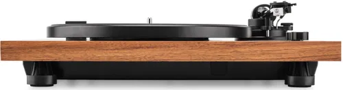 Gramofon JVC AL-E534M Drewno, Manualny, Napęd paskowy, Prędkość odtw. 33 1/3,45 obr./min
