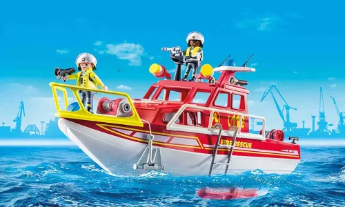 Playmobil City Action 70147 спасательная лодка