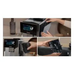 Автоматическая кофемашина Siemens EQ900 plus iAroma TQ925EZ3 холодный кофе ширина 31,5cm