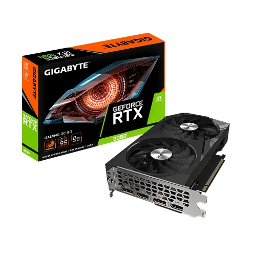 Karta graficzna Gigabyte GeForce RTX 3060 GAMING OC (rev. 2.0) 8GB GDDR6 128bit DLSS