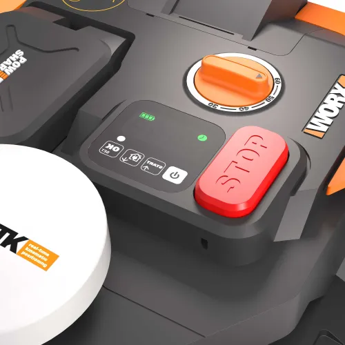 Robot koszący Worx Landroid Vision Cloud 2WD WR303E 300m2 Funkcje AI