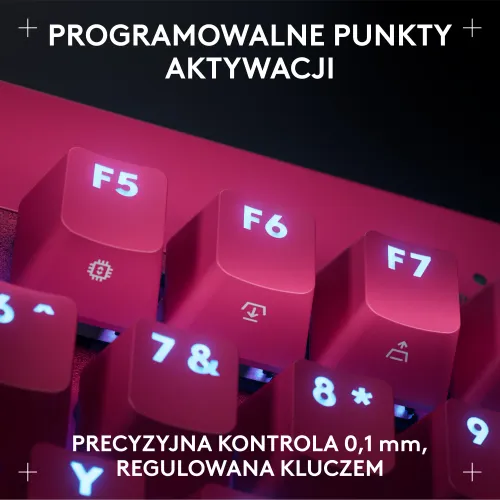 Klawiatura Logitech Pro X TKL Rapid Różowy