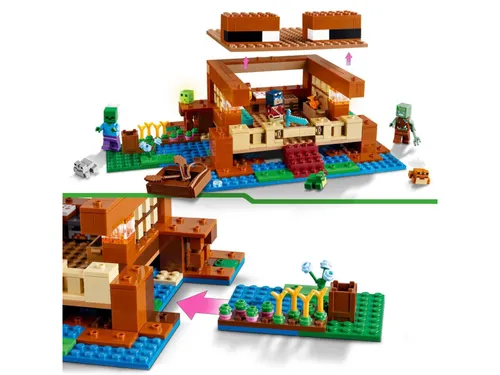 LEGO Minecraft 21256 Żabi domek