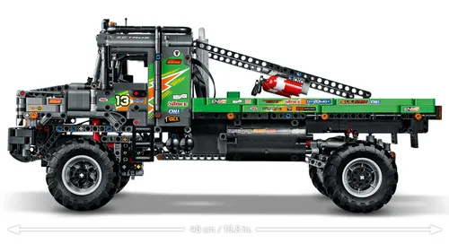 Конструктор Lego 42129 Technic - Полноприводный грузовик-внедорожник Mercedes-Benz Zetros