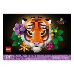 LEGO Klocki ART 31217 Kolekcja zwierząt - tygrys