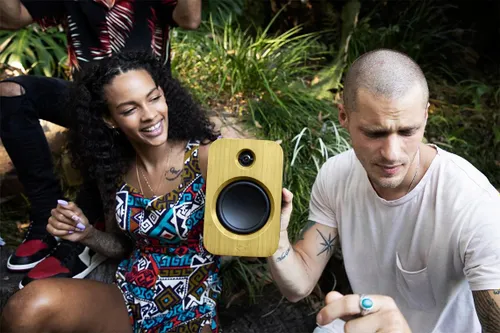 Bluetooth-динамик House of Marley Get Together Duo 40W коричневый