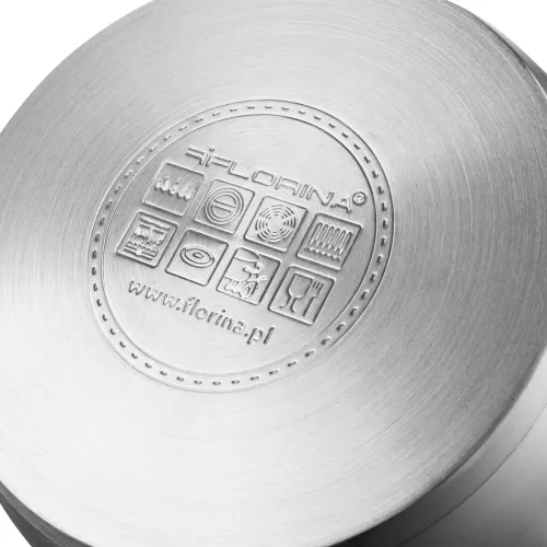 Garnek ze stali nierdzewnej z pokrywką FLORINA OLIVER 2,5 l