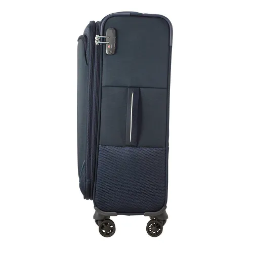 Walizka duża poszerzana Samsonite Popsoda - dark blue