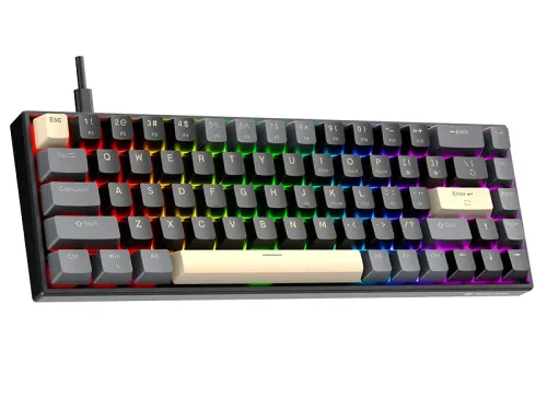 Klawiatura magnetyczna Tracer GameZone Magnet 68 RGB USB Czarny