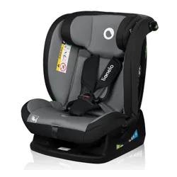 Fotelik samochodowy LIONELO Izzy i-Size 40-150 cm (0-36 kg) Czarno-szary