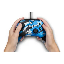 Pad PowerA Enhanced Metallic Blue Como do Xbox Series X/S, Xbox One, PC Przewodowy