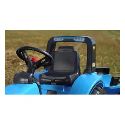 Falk Traktor Landini Niebieski Na Pedały Z Przyczepką Od 3-7 Lat