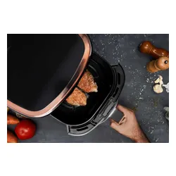 Frytkownica beztłuszczowa Air Fryer BERDSEN BD-652 5l Czarno-złoty