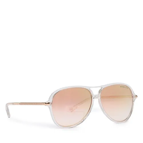 Okulary przeciwsłoneczne Michael Kors Breckendrige 0MK2176U Clear Transparent/Rose Gold Gradient Mirror - Rozmiar (EU) 58