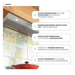 Okap Globalo Delico 60.1 Inox