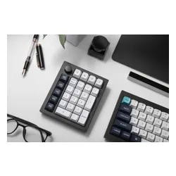 Klawiatura KEYCHRON Q0 Max Wireless Number Pad Switch Gateron Jupiter Banana Czarno-biały
