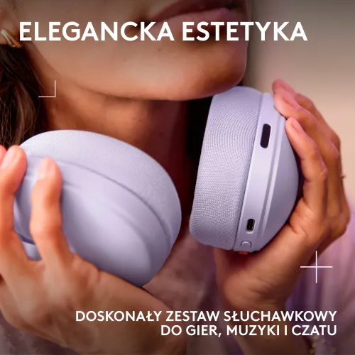 Słuchawki LOGITECH G325 Lightspeed Liliowy Bezprzewodowe, Nauszne