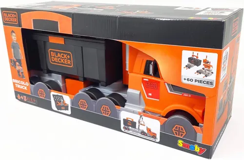 Samochód SMOBY Black+Decker Ciężarówka 7600360175
