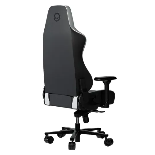 Fotel Lorgar Base 311 Gamingowy do 150kg Skóra ECO Czarno-biały