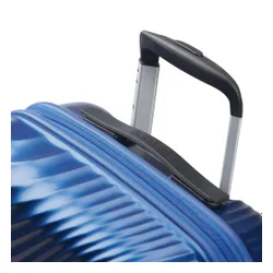 Walizka kabinowa American Tourister Jetglam - metallic blue