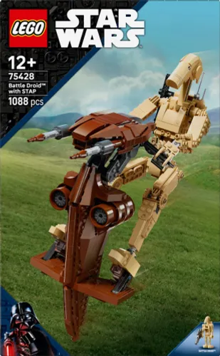 LEGO Klocki Star Wars 75428 Droid bojowy z platformą STAP