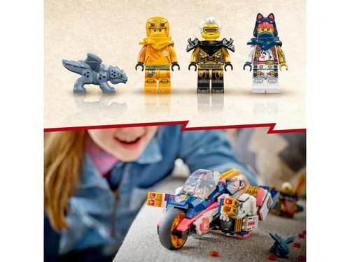 LEGO Ninjago 71792 Sora'nın kürkü yarış bisikletine dönüşüyor