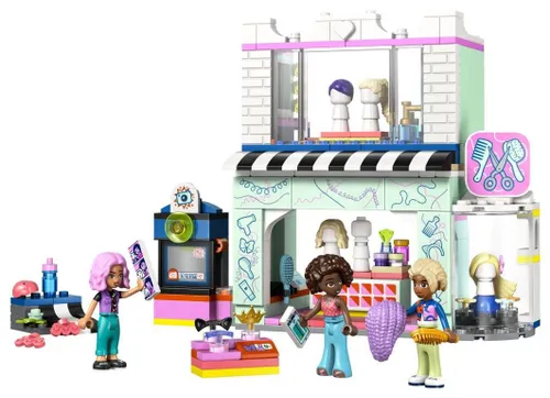 LEGO Friends 42662 Salon fryzjerski i sklep z ozdobami