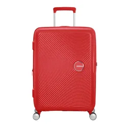 Чемодан средний Soundbox American Tourister-coral red