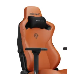 Fotel Anda Seat Kaiser 3 L Gamingowy do 150kg Skóra ECO Pomarańczowy