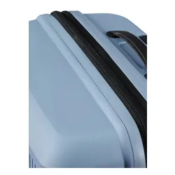 Большой расширенный чемодан American Tourister AeroStep-soho grey