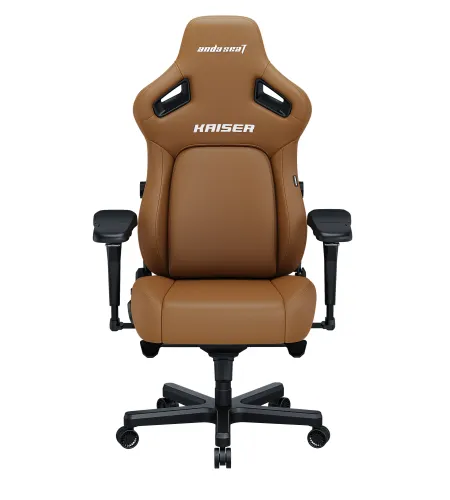 Fotel Anda Seat Kaiser 4 XL Gamingowy do 200kg Skóra Eco Brązowy