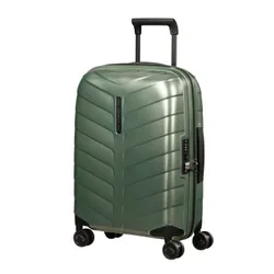 Маленький расширяемый чемодан Samsonite Attrix 55 см (20/23 см) - basil green