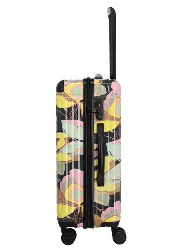 Чемодан Travelite Cruise Trolley M Print - yellow orchid