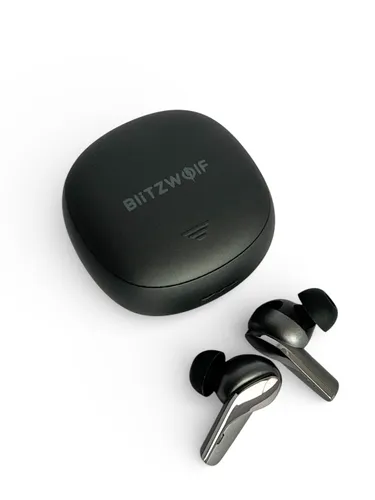 Słuchawki dokanałowe BLITZWOLF BW-FYE15 TWS Wodoodporne Czarny - outlet