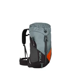Plecak z siatką dystansową Kohla Active 22L - stormy sea/red orange/caviar
