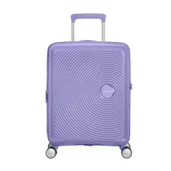 Mała walizka American Tourister Soundbox - lavender