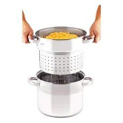 Garnek Lamart Pasta LTSS2417 Indukcja Stal nierdzewna 8l