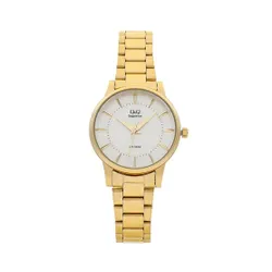 Q &amp; Q Saatler S399-001 Gold / Gold