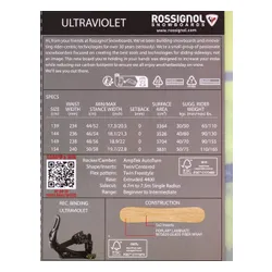 Deska snowboardowa Rossignol Ultraviolet - Długość (cm) - 139