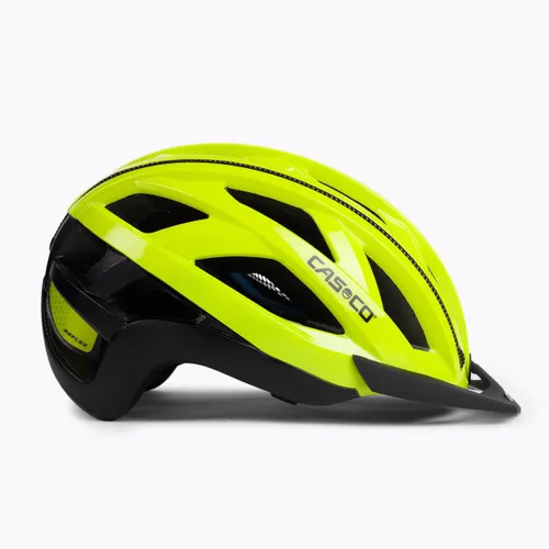 Kask rowerowy CASCO Cuda 2 neon yellow