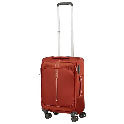 Walizka kabinowa z 4 kołami Samsonite Popsoda 35 cm - barn red