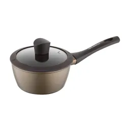 Rondel aluminiowy nieprzywierający z pokrywką FLORINA CAVA 1,5 l