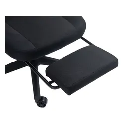 Fotel COBRA Player 5.0 CRF53BK Czarny + podnóżek